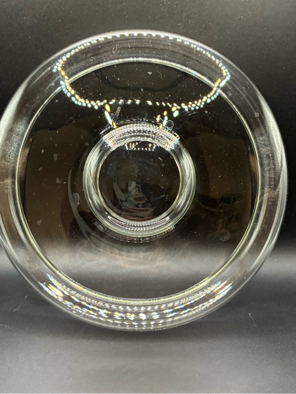 Princess House Glass Covered 4 QT Casserole with Heritage Series Floral Etching - Picture 7 of 7